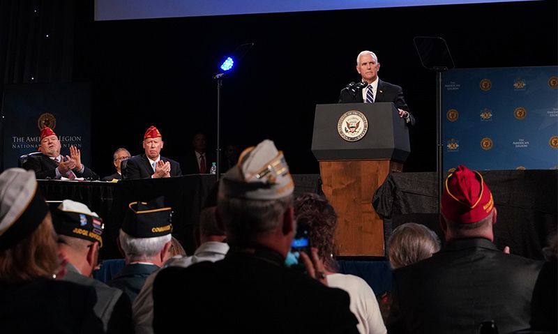 Pence says American Legion ‘makes a difference for veterans’