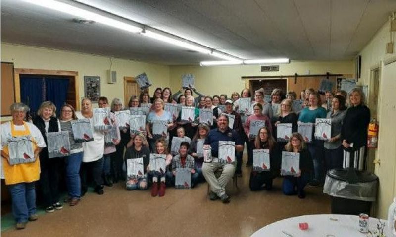 Legion Family sips and paints to fundraise for Be the One