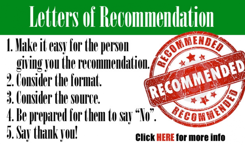Keys to asking for recommendations