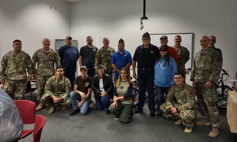 American Legion Family showing the spirit of the season to others