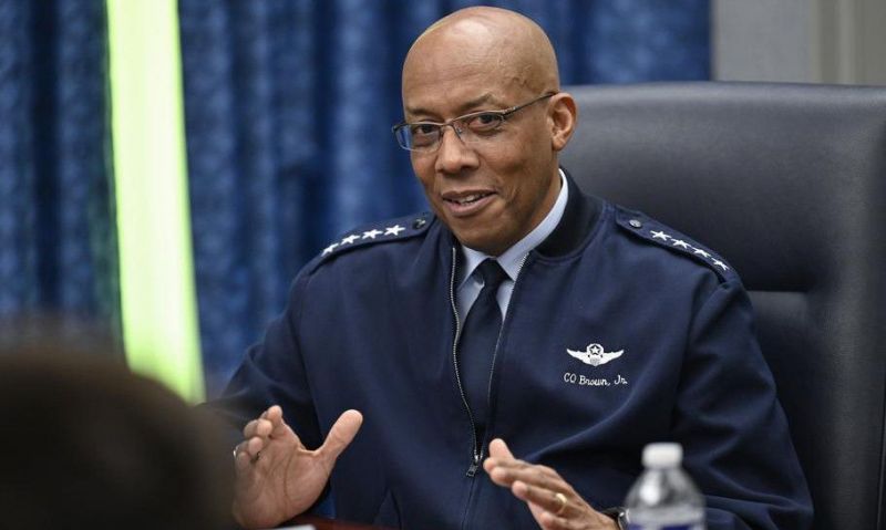Biden taps ‘butt-kicking’ fighter pilot Gen. CQ Brown for Joint Chiefs chairman
