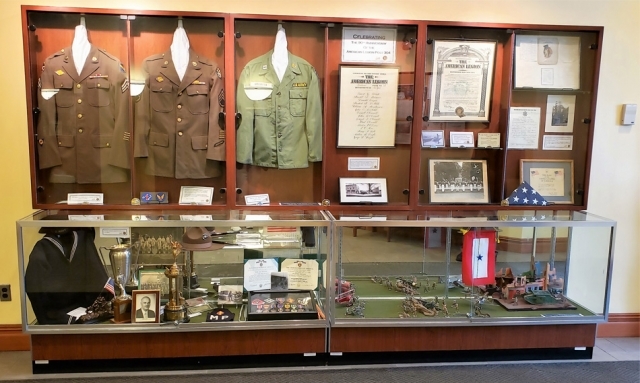 New York post history on display at local library
