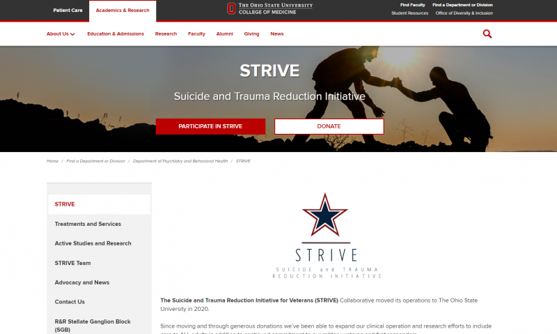 Enroll in study that aims to reduce rate of veteran suicide