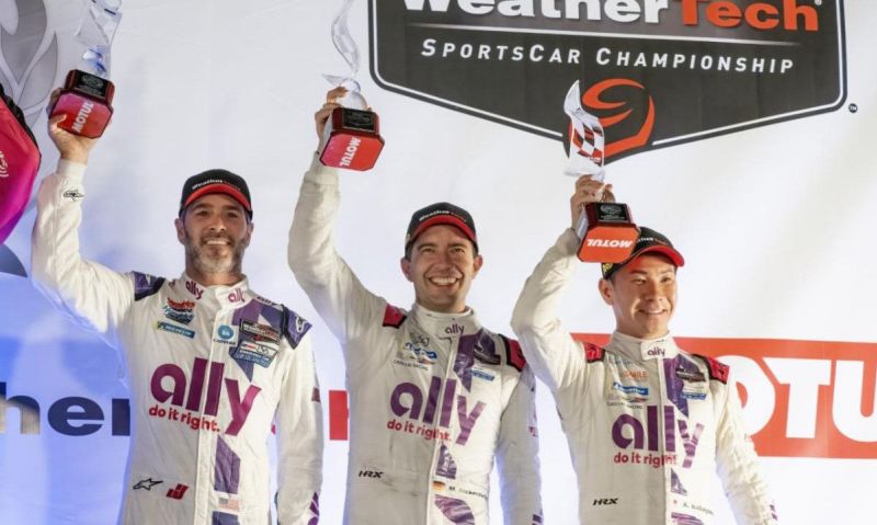Johnson gets podium finish at Road Atlanta