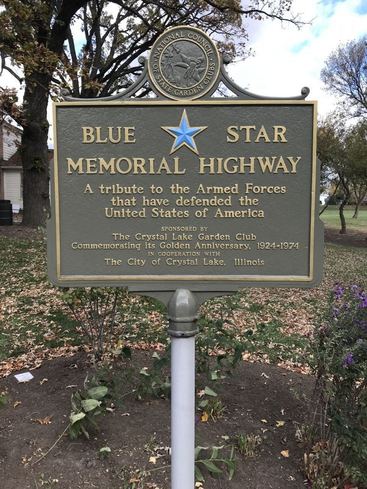 Blue Star Highway Memorial, Crystal Lake, Illinois