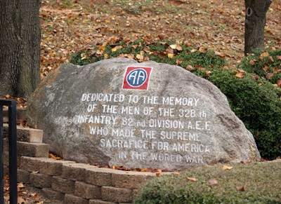 WWI 328th Infantry 82nd Airborne AEF Rock