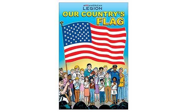 Newly updated comic book helps teach youth flag etiquette
