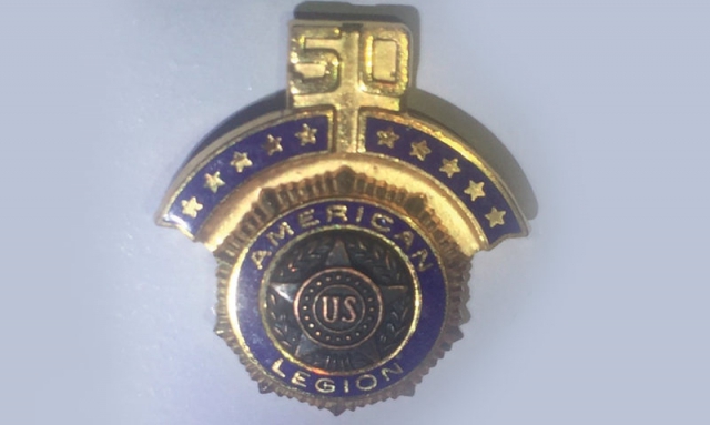 Legon centennial: 50-year membership pin