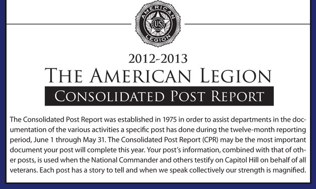 Download Consolidated Post Report forms