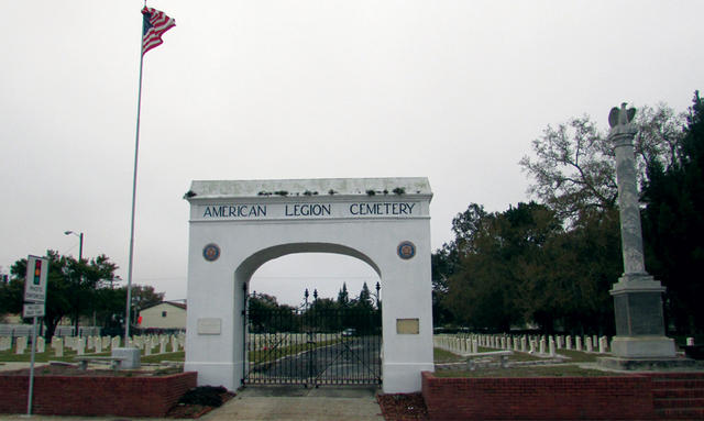 Where Legion heroes are laid to rest