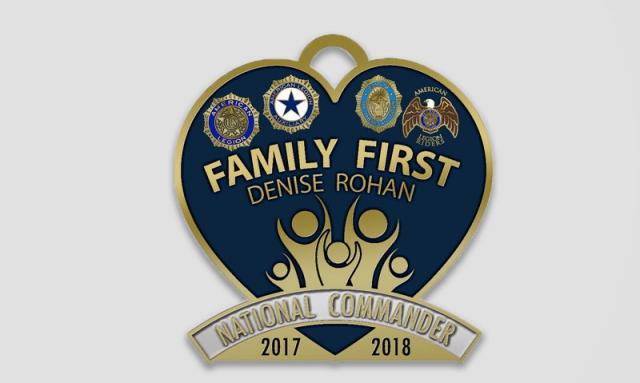 Legion Family eligible for commander's membership pin