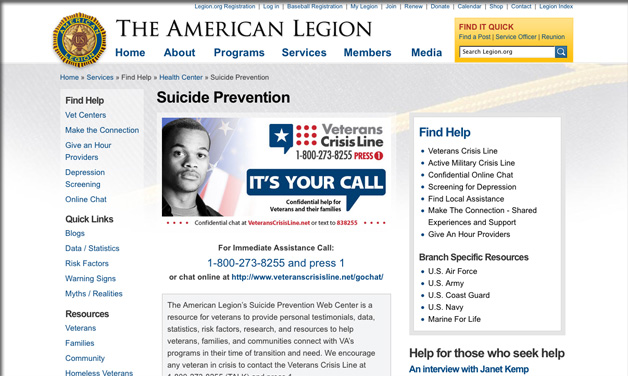 Promote suicide awareness