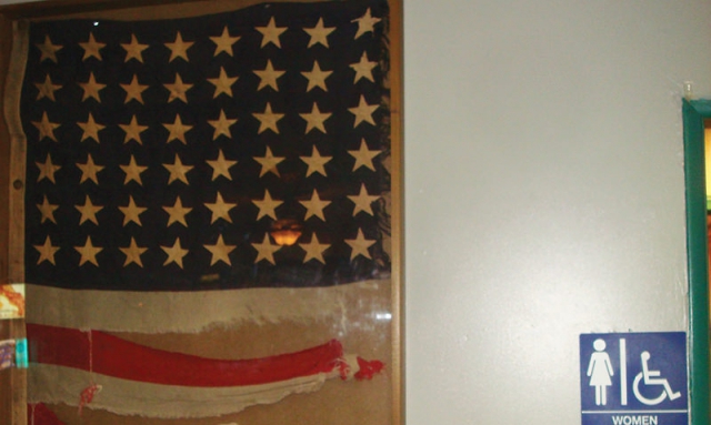 California Post 421 rededicates 48-star American flag