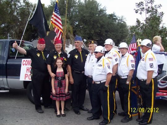AMERICAN LEGION POST 284 PARTICIPATES IN BELLEVIEW’S ANNUAL CHRISTMAS PARADE