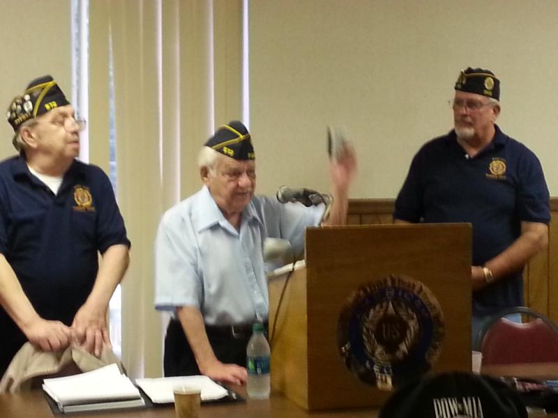 96-year-old receives American Legion 70-Year-Star