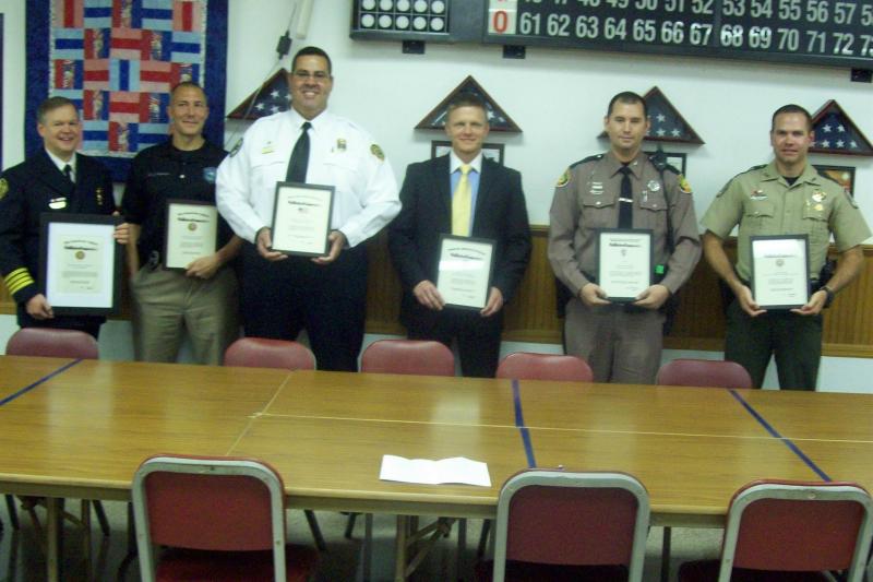  Post 284 holds 15th Law &amp; Order Awards