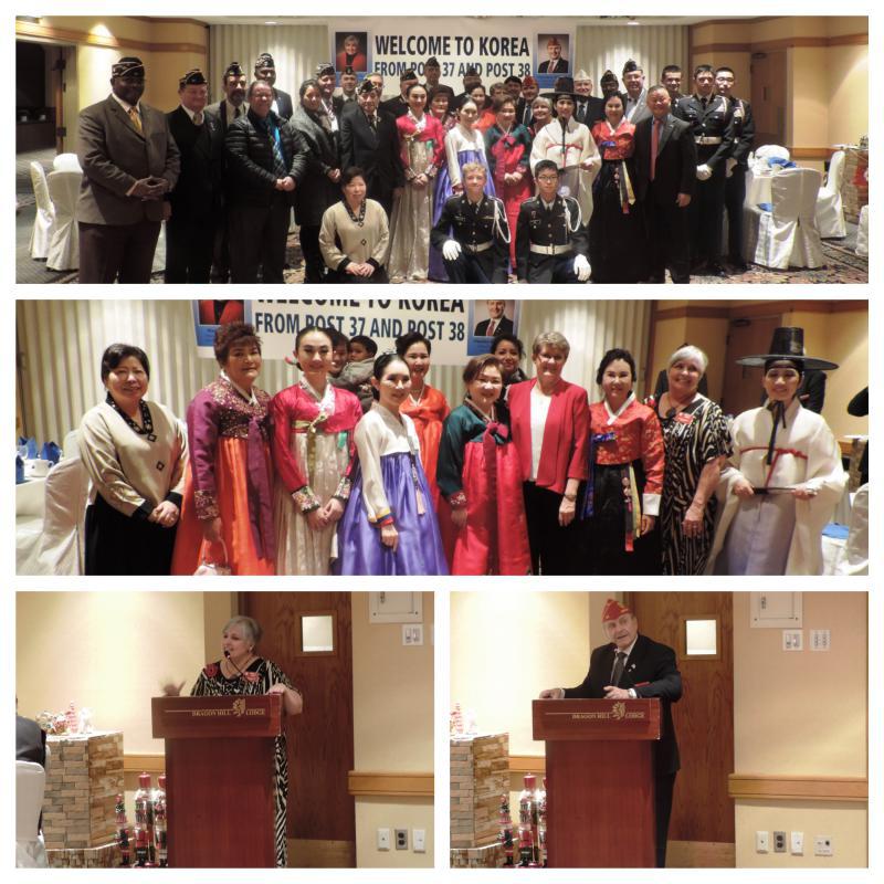 South Korea&#039;s welcome dinner for national commander and national Auxiliary president