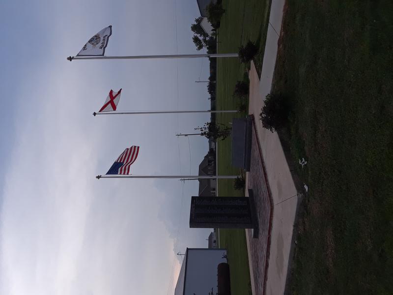 American Legion Memorial in Hackleburg, Ala.