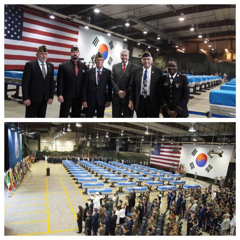  Departure ceremony on Osan Air Force Base