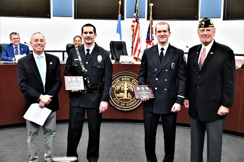 American Legion NE Post 630 honors top first responders