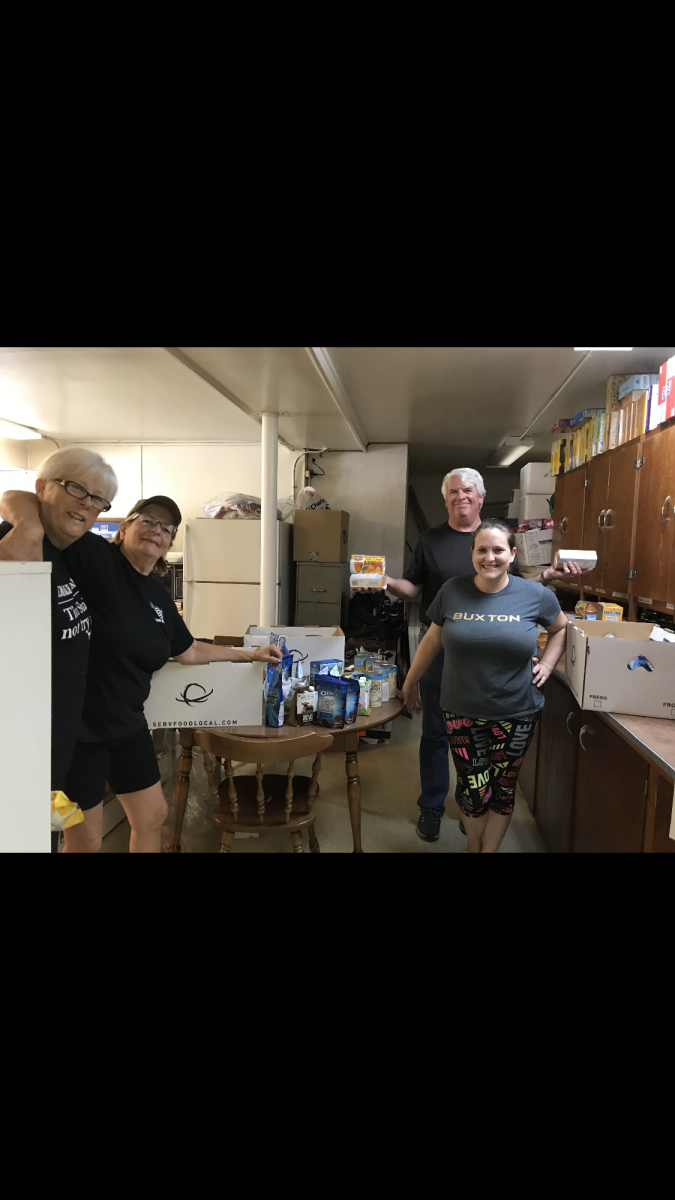 Cherokee County Homeless Veterans Program food drive