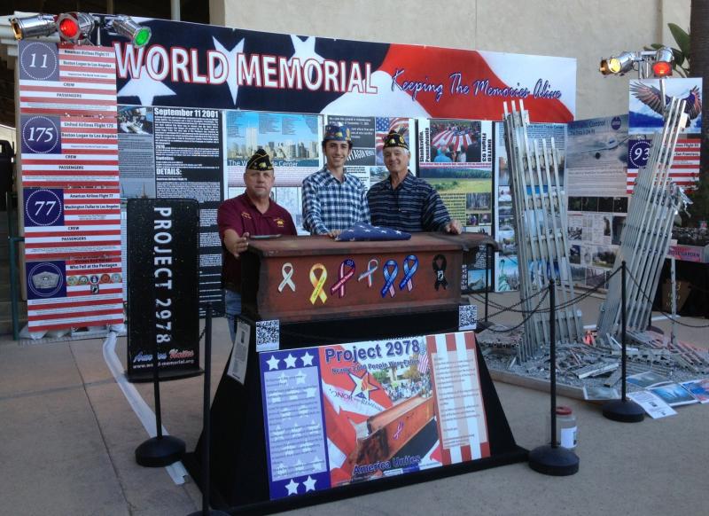 Post 731 officers partner with the 9/11 World Memorial Foundation