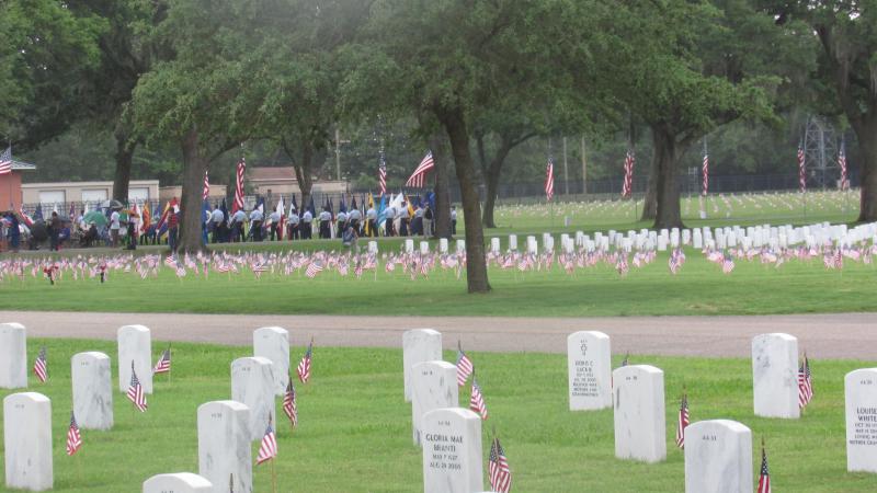 Memorial Day at Biloxi National Cemetery