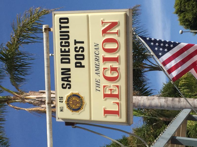 American Legion Post 416 renaming road after Marine veteran