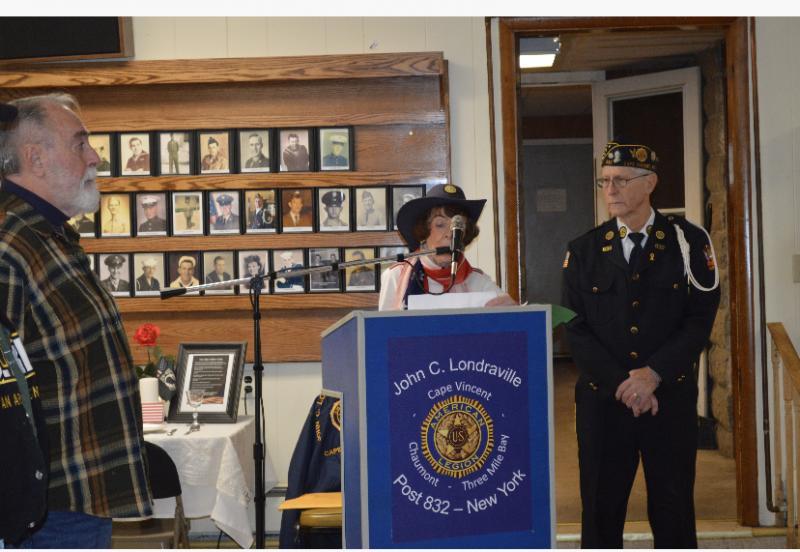 The John C. Londraville American Legion Honors Four Purple Heart Recipients 