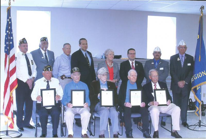  Veterans honored at American Legion awards ceremony