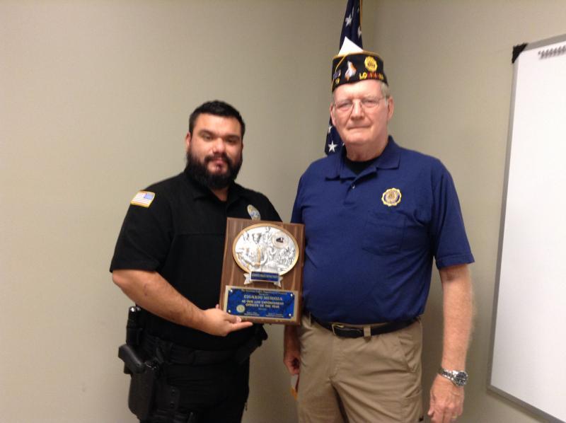 Mendoza is 2021 Department of Louisiana Law Enforcement Officer of the Year