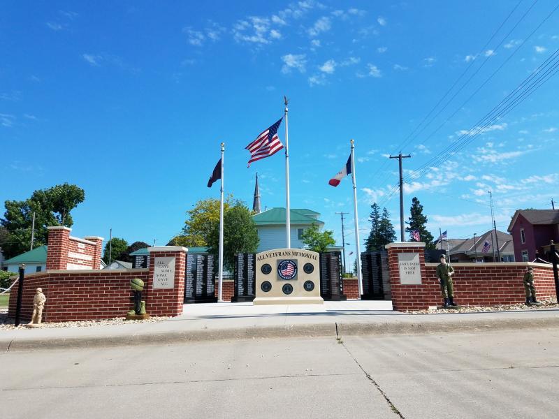 All Veterans Memorial, New Vienna, Iowa