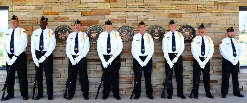 American Legion Post 209 honor guard - Memorial Day Ceremony 2022