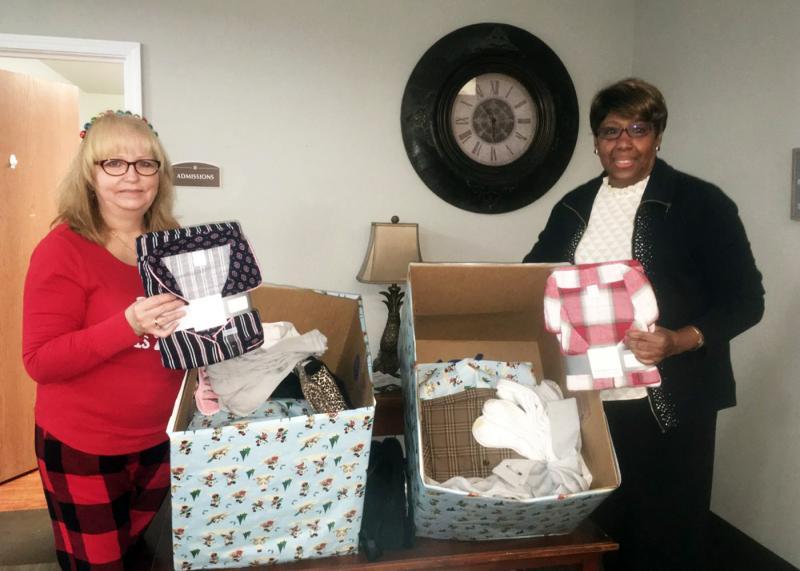 Elderly receives gifts from Fred Brock Post 828, community partners