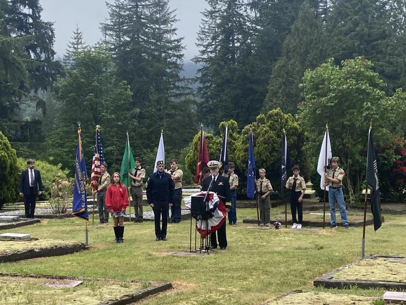 Memorial Day in the Snoqualmie Valley, Washington state