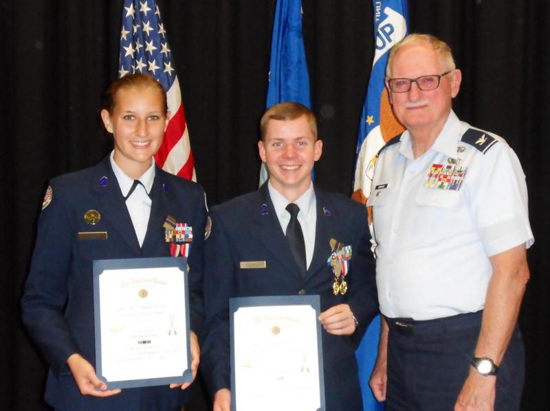AFJROTC cadets receive American Legion medals
