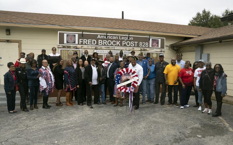 Fred Brock Post 828 hosts Veterans Day Ceremony, honors Constable Kat Brown