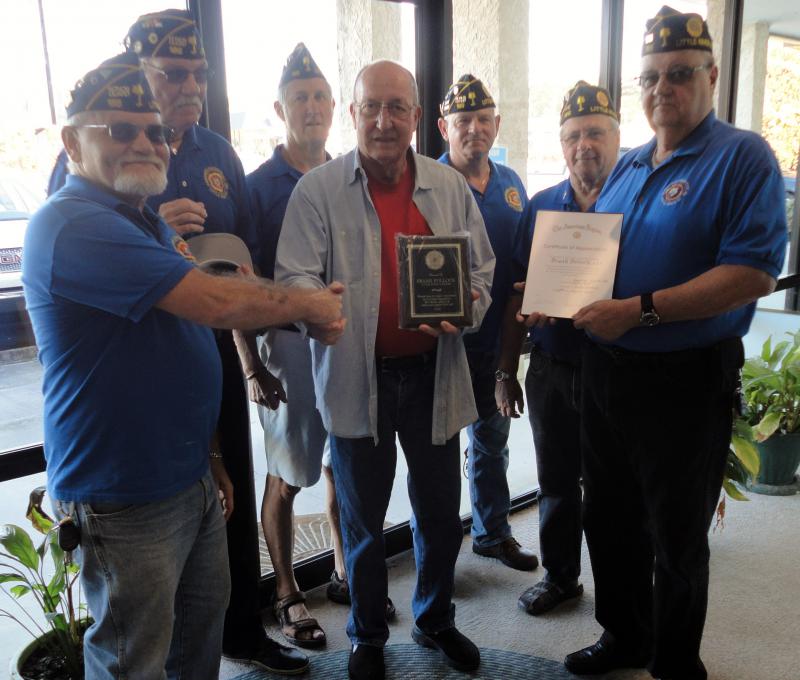 Little River American Legion Post 186 award