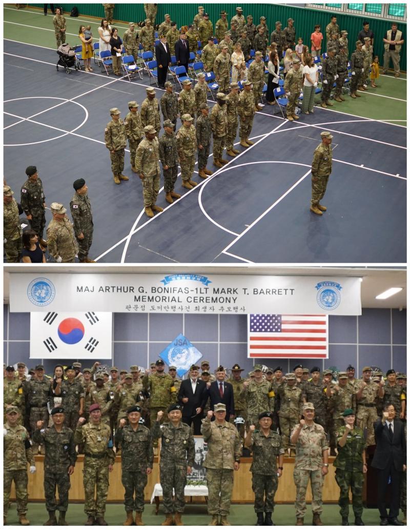 Barrett-Bonifas Memorial Ceremony held by United Nations Command Security Battalion-Joint Security Area in Camp Bonifas, South Korea 