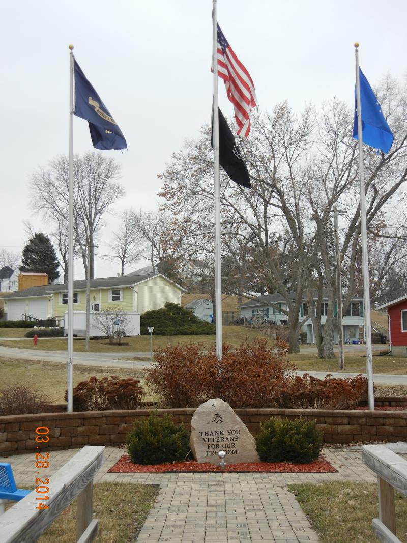 Small Iowa town honors its veterans 