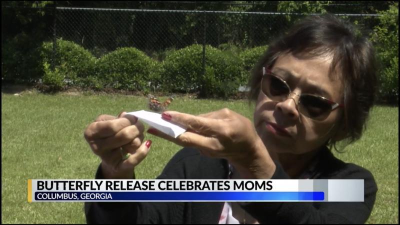 Charles S. Harrison Post 35 (Columbus, Ga.) celebrates Mother&#039;s Day with a butterfly release