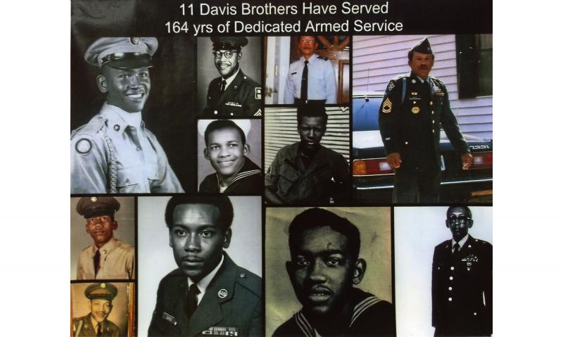 One generation of brothers serves over 150 years in military