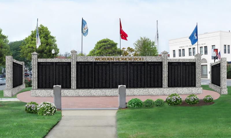 Woburn&#039;s new war memorial