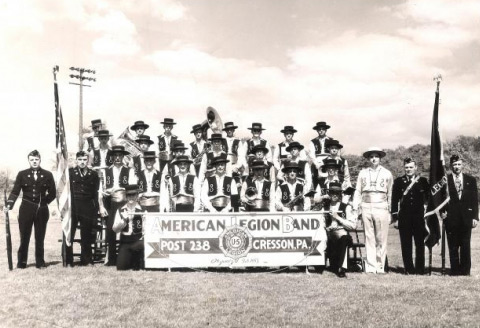 Cresson Legion Band, 1953