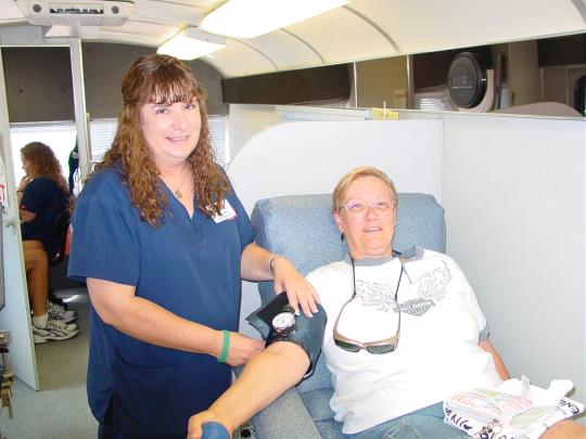 Post #155 Hosts successful Blood Drive