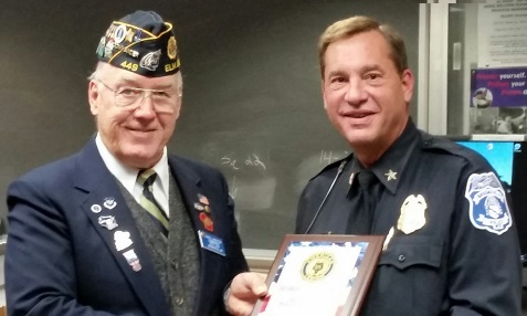 American Legion Post 449 honors police department