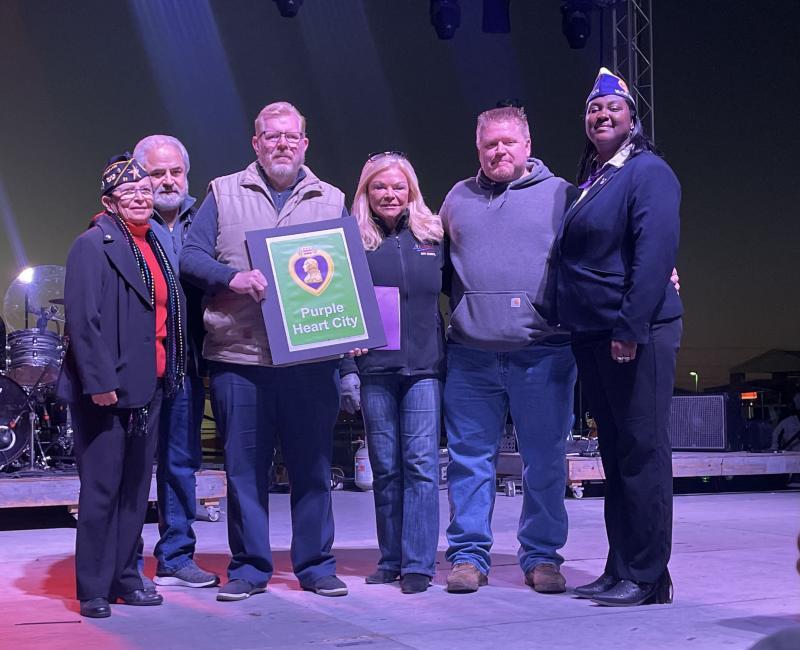 Post 21 leads effort to have The Colony recognized as a Purple Heart City