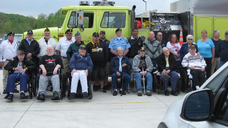 Local fire company supports veterans