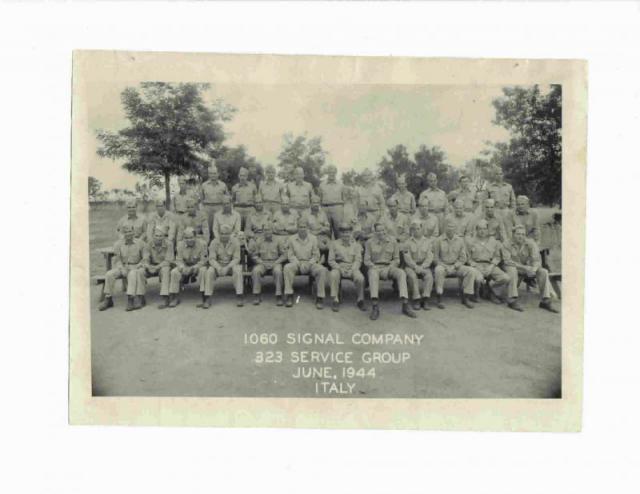 Radio man recounts service with 1060th Signal Service Company in World War II