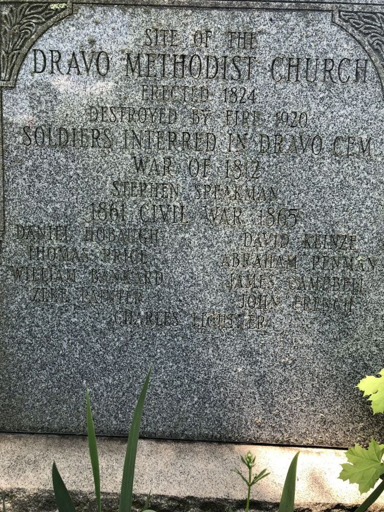 Dravo Methodist Church Veterans Monument 